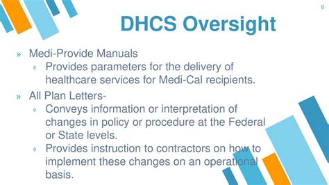 dhcs medi cal provider manual